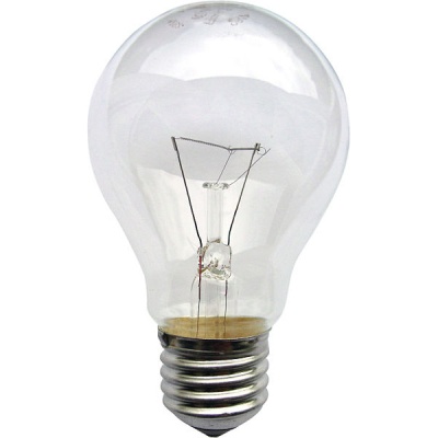 Лампа накаливания, стандартная, 60Вт, E27, _, NN, Россия