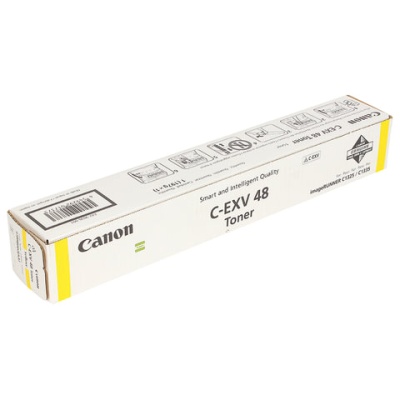 Тонер CANON C-EXV48Y iR C1325iF/1335iF, желтый, оригинальный, ресурс 11500 стр., 9109B002