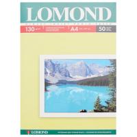 Фотобумага LOMOND для струйной печати, А4, 130 г, 50 л., односторонняя глянцевая