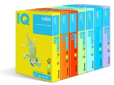 Бумага цветная IQ Color, А4, 160г/м2, 250л, Австрия