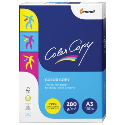 Бумага для полноцветной печати, А3, 280г/м2, Color Copy А++, 161%, 150л, Россия