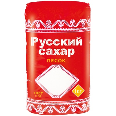 Сахар песок, 1кг, Русский сахар, Россия