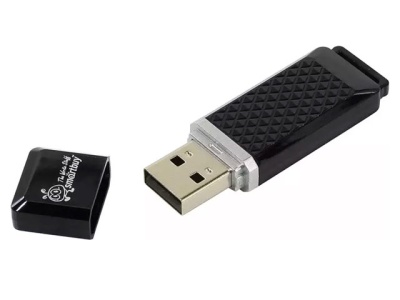 Флеш память 32GB Quartz/USB 2.0, пластик, Smart Buy, Тайвань