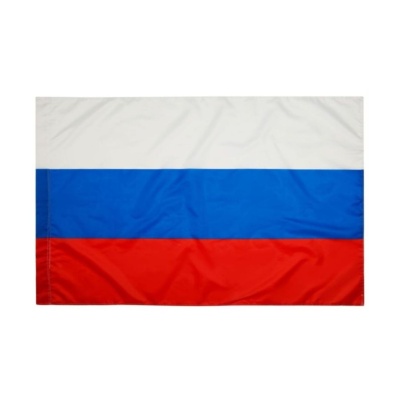 Флаг Российской Федерации, триколор, 0,9 х 1,5м, полиэстер, AXLER, Китай