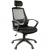 Кресло , , ткань/сетка, механизм качания с возможностью фиксации кресла в рабочем положении, черный, Helmi, 